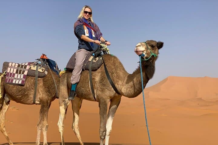 Full-Day Merzouga Camel Ride Across the Erg Chebbi Dunes photo 2