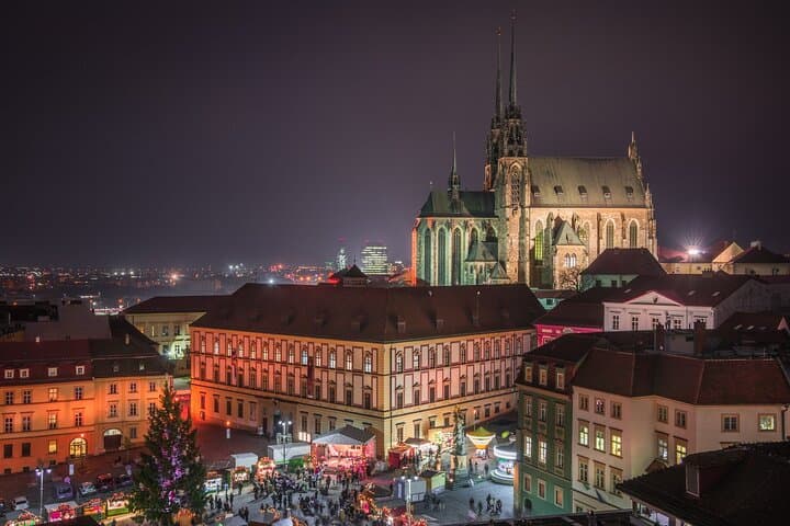 Brno Christmas Walking Tour: Private Festive Stroll Through Freedom Square & Petrov