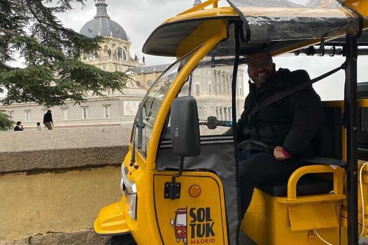 Tuk Tuk Tour of the Best of Madrid — 1, 2 & 3 Hour City Sightseeing Routes