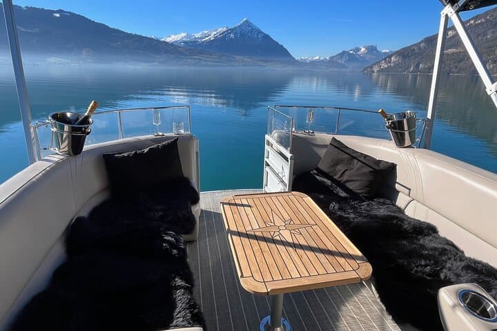 Private Sunset Boat Cruise on Lake Thun from Interlaken photo 2