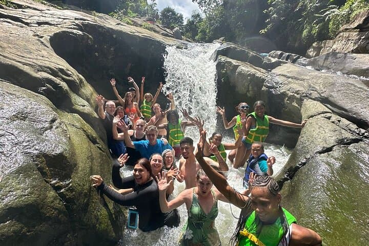 El Yunque Waterslides and Luquillo Beach: Rainforest Walk & Natural Pools photo 2
