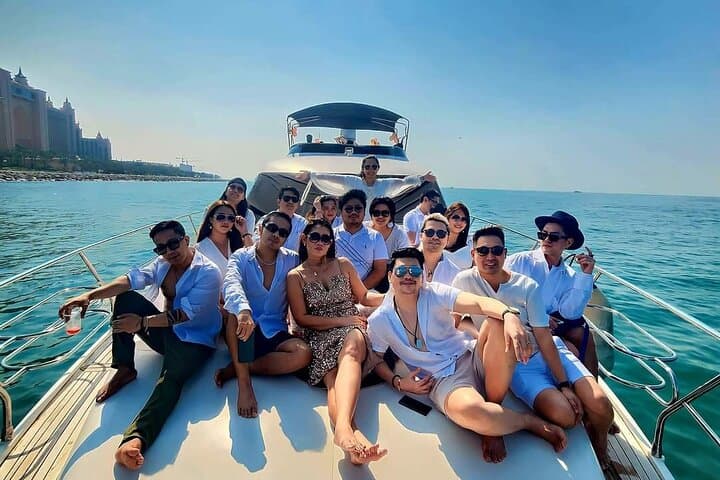 Private Yacht Charter Dubai Marina: Atlantis, Palm Jumeirah & Burj Al Arab photo 1