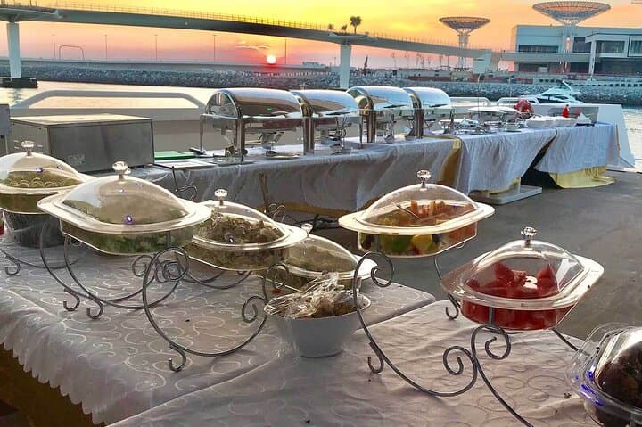Lotus Mega Yacht Dinner Cruise in Dubai Marina — Sunset Dinner & Skyline Views photo 5
