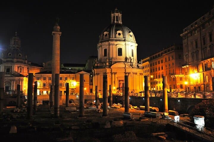 Rome Night Golf Cart Tour: Colosseum, Trevi & Spanish Steps After Dark