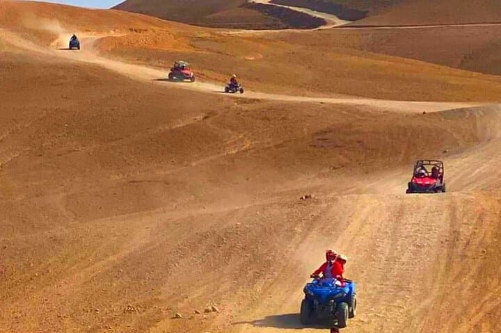 Sunset Quad and Camel Ride with Traditional Dinner in the Agafay Desert (From Marrakech)