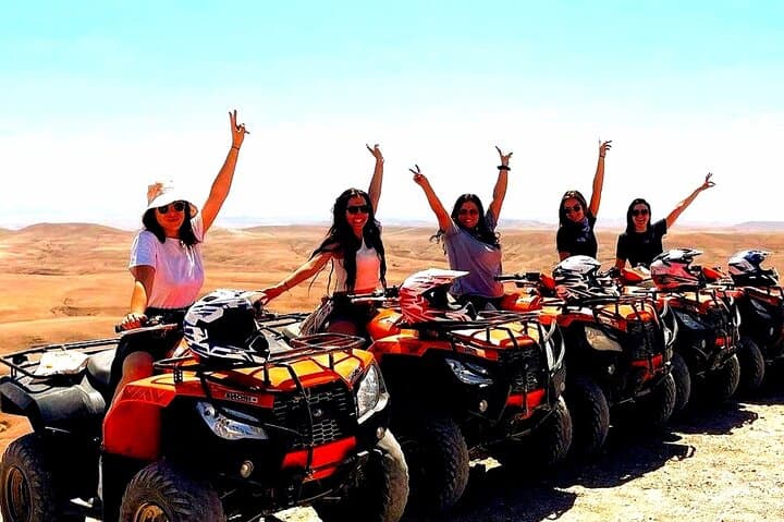 Sunset Quad and Camel Ride with Traditional Dinner in the Agafay Desert (From Marrakech) photo 2