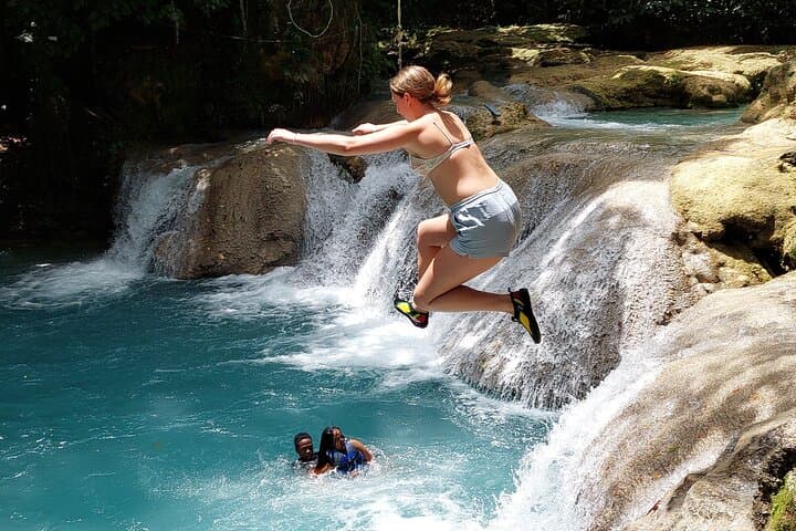 Blue Hole and White River Tubing: Ocho Rios Adventure from Montego Bay
