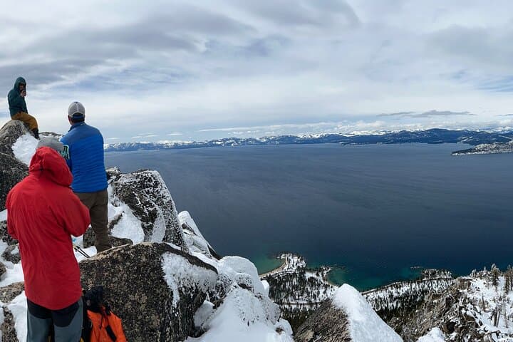 Guided Backcountry Ski at Lake Tahoe: Skin to Herlan Peak and Backcountry Descent photo 3
