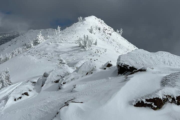 Guided Backcountry Ski at Lake Tahoe: Skin to Herlan Peak and Backcountry Descent photo 4