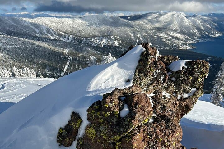 Guided Backcountry Ski at Lake Tahoe: Skin to Herlan Peak and Backcountry Descent photo 6
