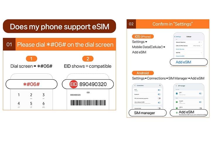 Korea Unlimited 4G LTE eSIM with SKT — Activate & Use in Seoul photo 2