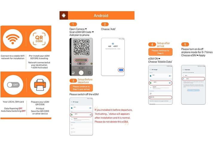 Korea Unlimited 4G LTE eSIM with SKT — Activate & Use in Seoul photo 4