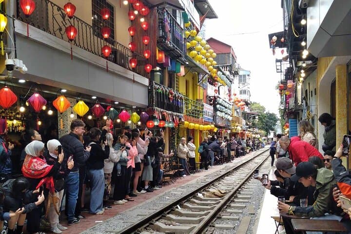 Hanoi Private 4-Hour City Tour — Train Street, Ho Chi Minh Mausoleum & Temple of Literature photo 2