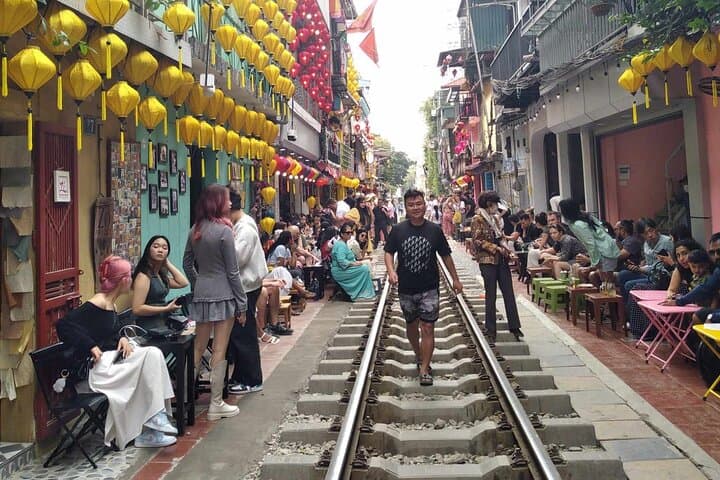 Hanoi Private 4-Hour City Tour — Train Street, Ho Chi Minh Mausoleum & Temple of Literature photo 5