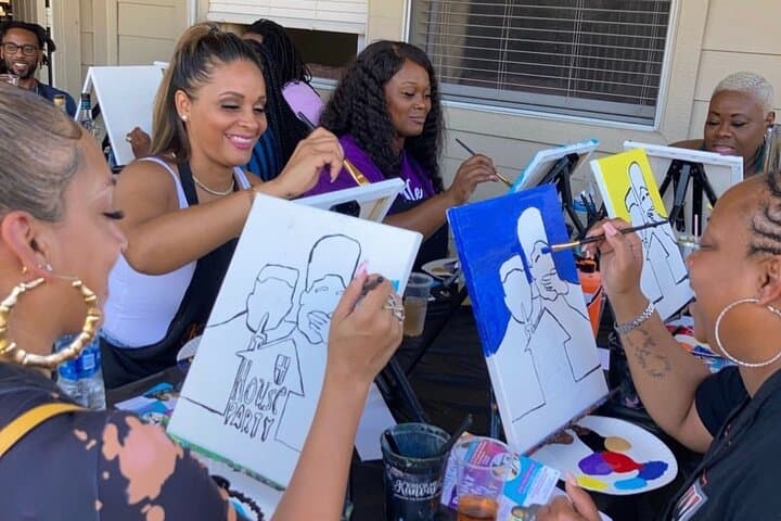 Hip-Hop & R&B Paint and Sip in Houston’s Historic 3rd Ward photo 4