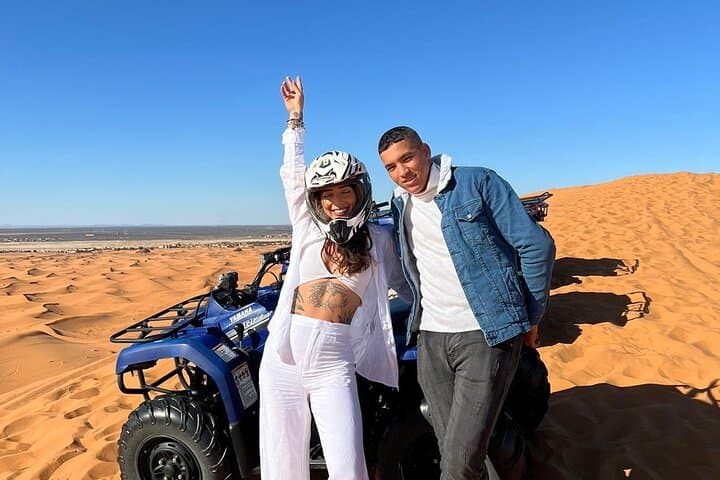 Merzouga Dunes Quad Biking: One-Hour Quad Adventure on Erg Chebbi photo 2