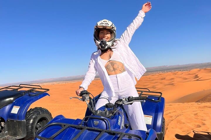 Merzouga Dunes Quad Biking: One-Hour Quad Adventure on Erg Chebbi photo 3