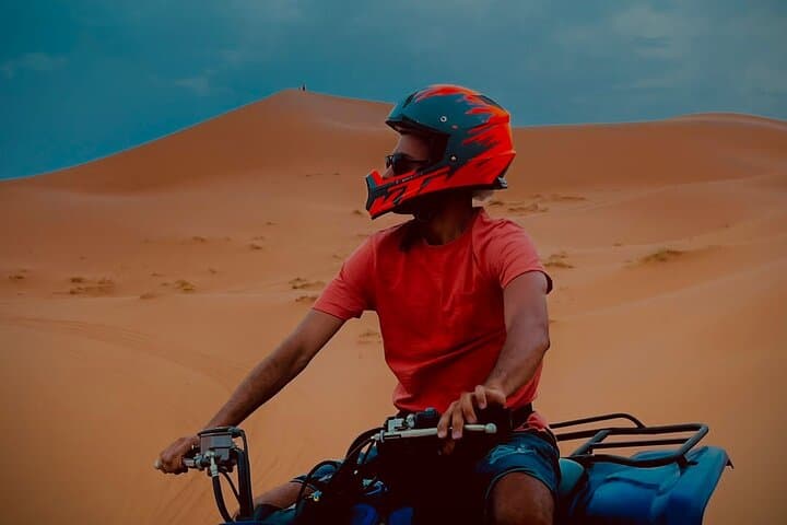 Merzouga Dunes Quad Biking: One-Hour Quad Adventure on Erg Chebbi photo 4