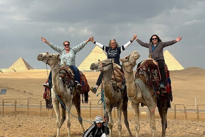 Sunrise & Sunset Camel Ride at Giza Pyramids — Private Transfer Included photo 4