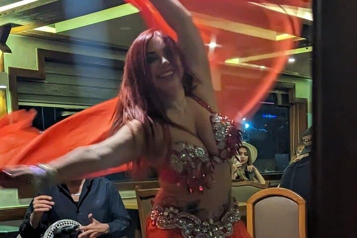 Nile River Dinner Cruise in Cairo with Belly Dance & Tanoura Show photo 3