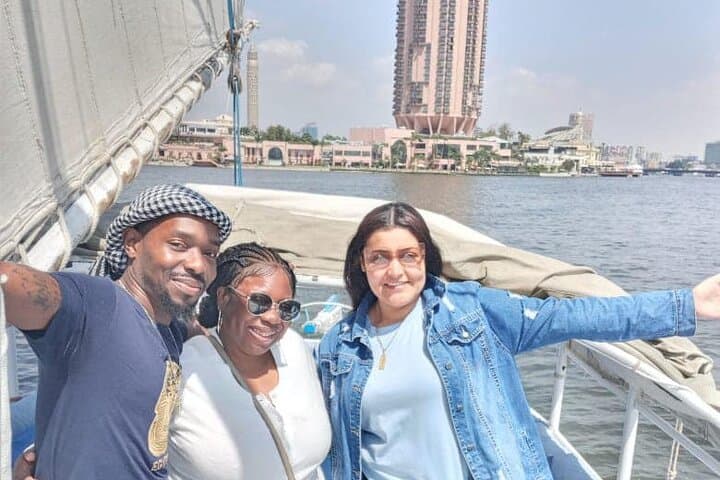 Nile Felucca Cruise in Cairo with Traditional Koshry Meal photo 1