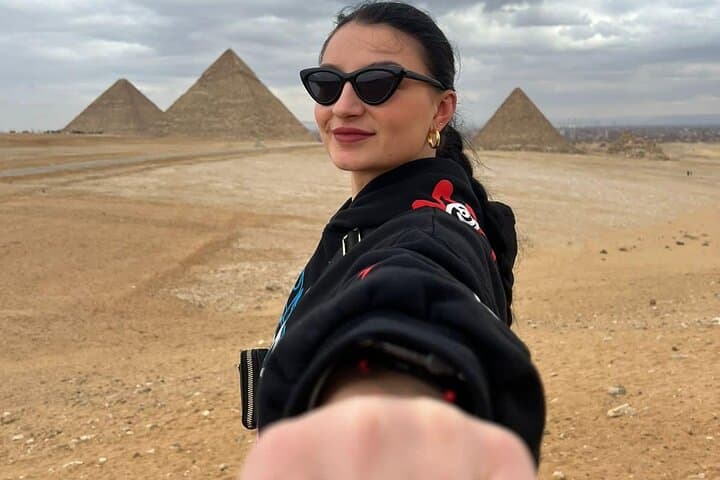 Giza Pyramids Private Tour with Camel, ATV Quad & Koshary Lunch photo 5