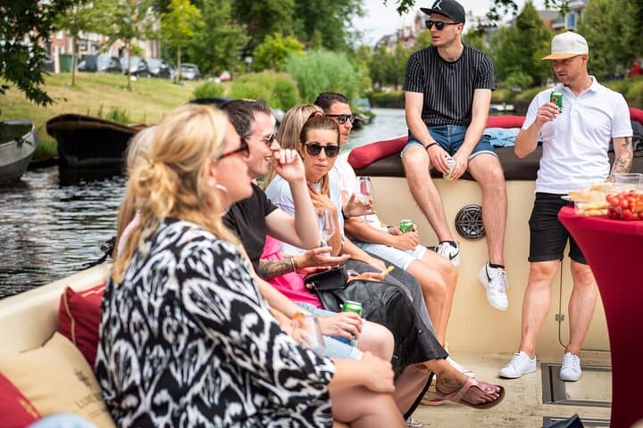 Haarlem Open Canal Tour: Live-Guided 50-Minute Electric Boat Experience photo 6