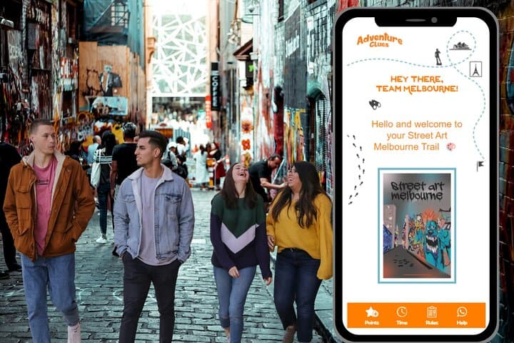 Melbourne Street Art Adventure: Self-Guided Laneway Trail with Cryptic Clues