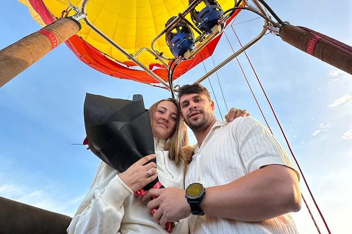 Sunrise Hot Air Balloon Over Marrakech and the Atlas Foothills photo 1