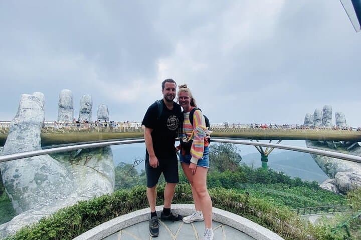 Golden Bridge & Ba Na Hills Day Tour from Hoi An or Da Nang — Cable Cars, Views & Sun World