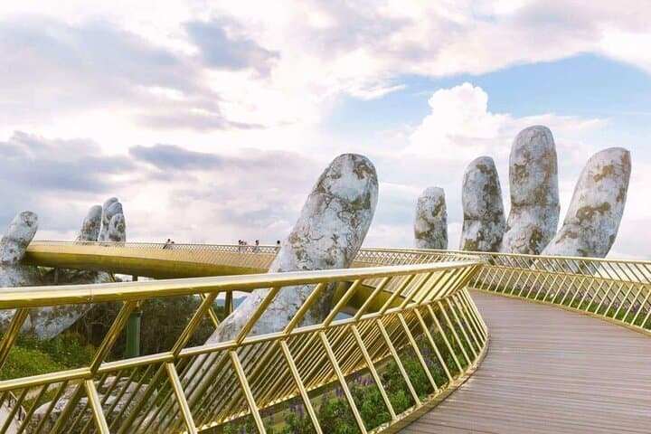 Golden Bridge & Ba Na Hills Day Tour from Hoi An or Da Nang — Cable Cars, Views & Sun World photo 2