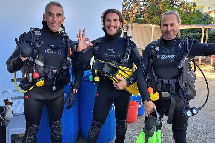 First-Time Scuba Dive at Makronissos Beach, Ayia Napa — Shallow Shore Dive for Beginners photo 3