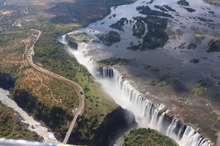 Helicopter Over Victoria Falls: Aerial Tour of Zambezi Gorges & Wildlife photo 3