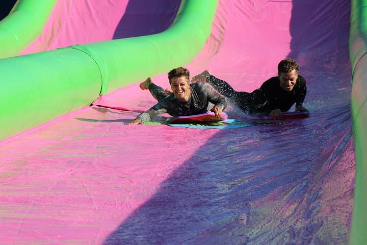 Monster 360ft Slip-and-Slide in Bude, Cornwall — Family Water Ride Near Widemouth Bay photo 3