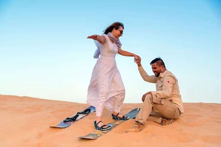 Dubai Desert Safari with BBQ Dinner and Local Driver — Evening Dune Bashing & Camp Experience photo 6