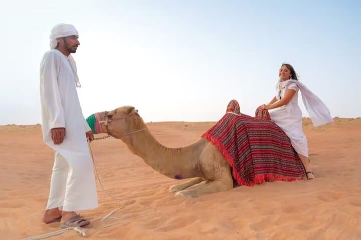Dubai Desert Safari with BBQ Dinner and Local Driver — Evening Dune Bashing & Camp Experience photo 4