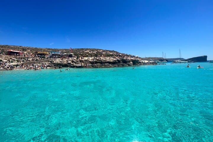 Blue Lagoon to Sanap Cliffs: Private Boat Charter Around Comino and Gozo