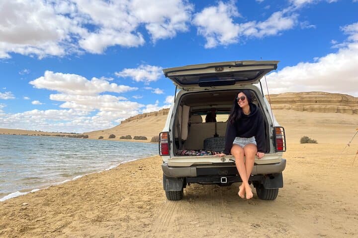 Wadi El Rayan Desert Safari: 4x4 Dunes, Camel Ride & Magic Lake from Cairo photo 4