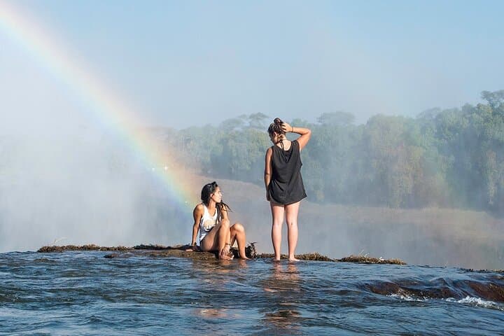 Cataract Island Pools: High-Water Swimming & Guided Tours at Victoria Falls