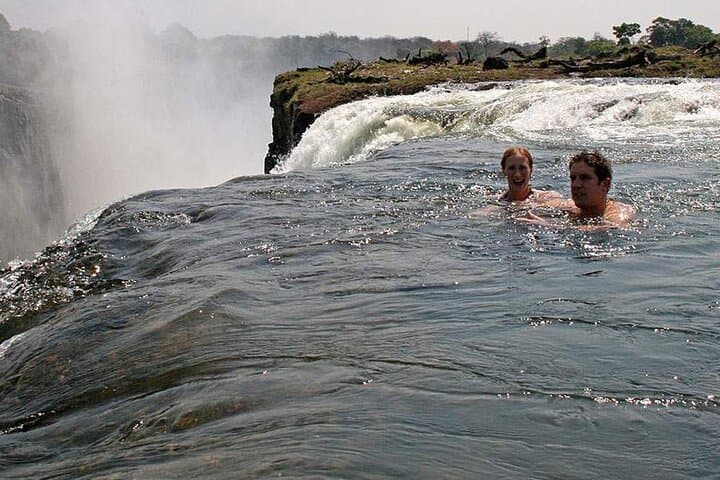 Cataract Island Pools: High-Water Swimming & Guided Tours at Victoria Falls photo 4