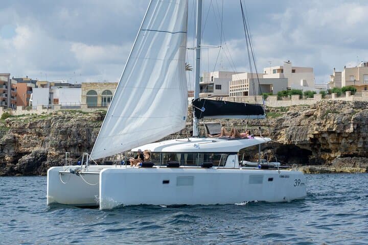 Catamaran Half-Day Along Polignano a Mare: Caves, Swims & Coastal Aperitivo photo 4