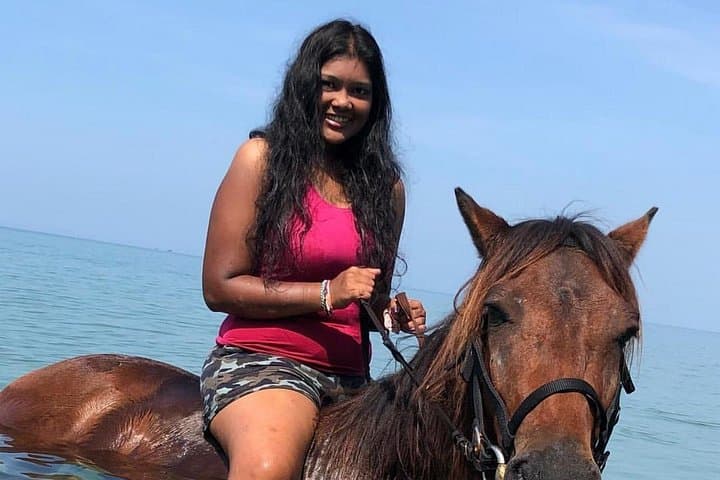 Horseback to Blue Hole: Private Ride and Swim at Island Gully Falls photo 2