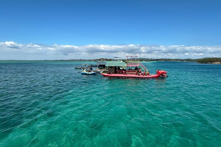Day Trip to Little Boracay from Manila — Floating Bamboo Cottage & Taal Volcano Ridge photo 2