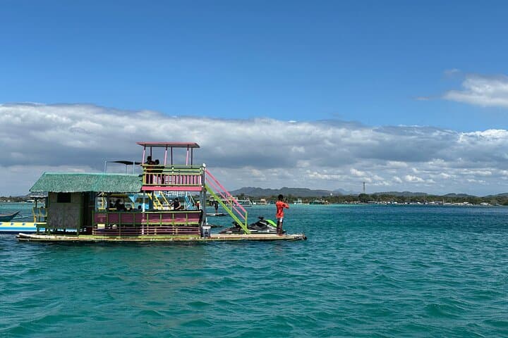 Day Trip to Little Boracay from Manila — Floating Bamboo Cottage & Taal Volcano Ridge photo 3