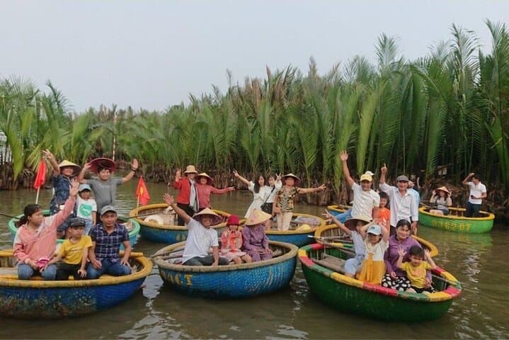Hoi An Basket Boat, Lantern Making & Cooking Class on the Thu Bon River photo 2