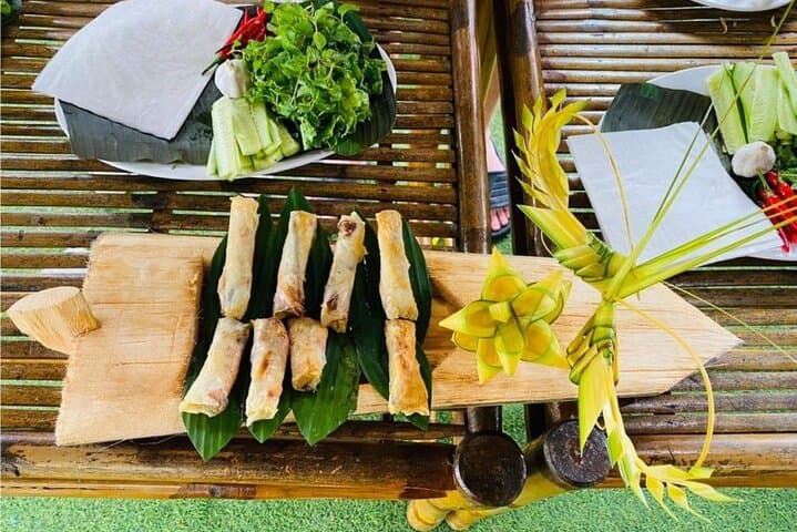 Hoi An Basket Boat, Lantern Making & Cooking Class on the Thu Bon River photo 3