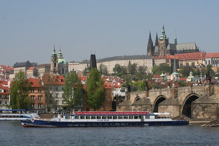 Evening Vltava Dinner Cruise Past Prague Castle and Charles Bridge photo 2