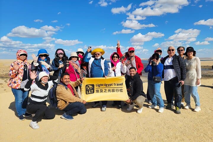 Faiyum Oasis Day Trip: Wadi El Rayan, Qarun Lake & Wadi Al-Hitan Whale Valley photo 1