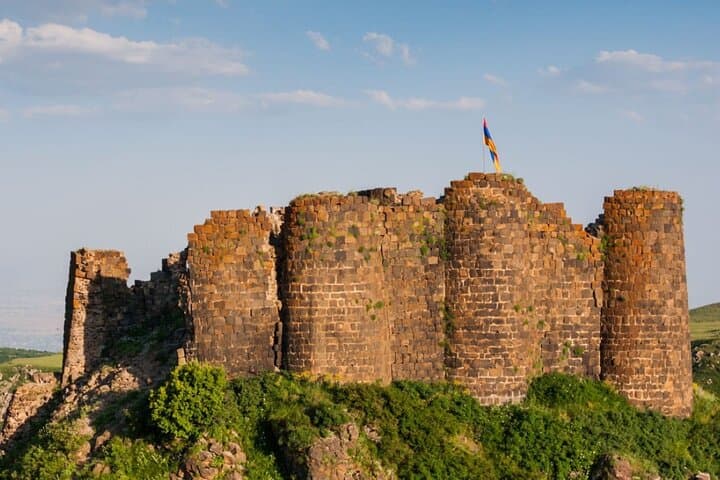Private Tour to Amberd Fortress, Saghmosavank & Armenian Alphabet Monument photo 3