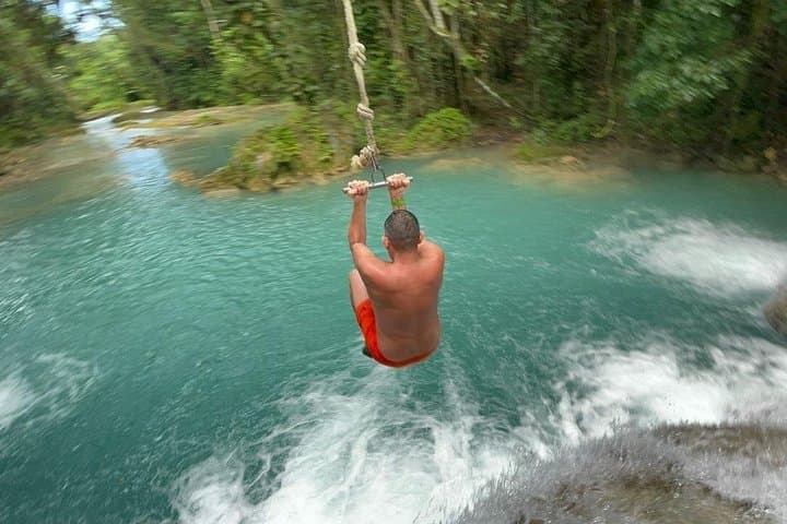 Explore Blue Hole Secret Falls: Swimming, Rope-Swinging & Cliff Jumps Near Ocho Rios photo 2